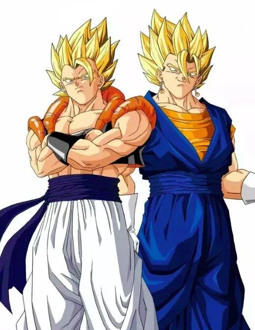 Gogeta và Vegito (Nguồn: Internet) Gogeta và Vegito (Nguồn: Internet)