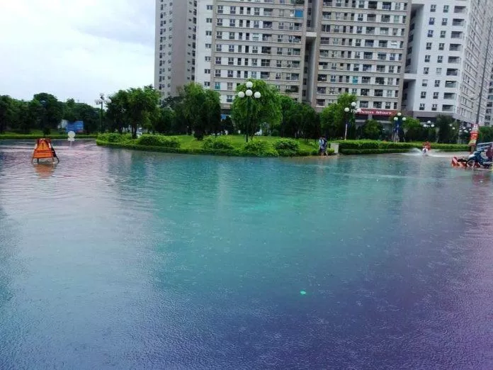 Hà Nội lụt lớn (Nguồn: Internet)
