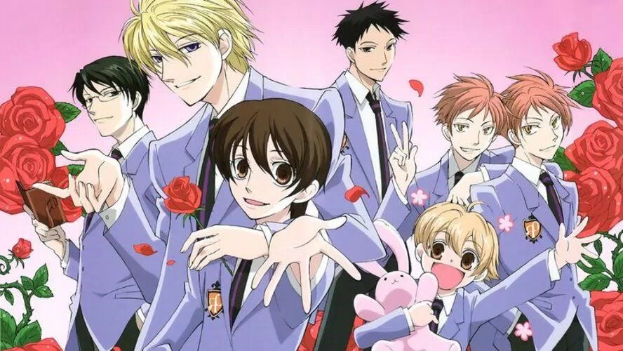 Ouran High School Host Club" kể về câu chuyện của một học sinh học thông minh tên là Haruhi Fujioka tại Học viện Ouran (Ảnh: Internet)