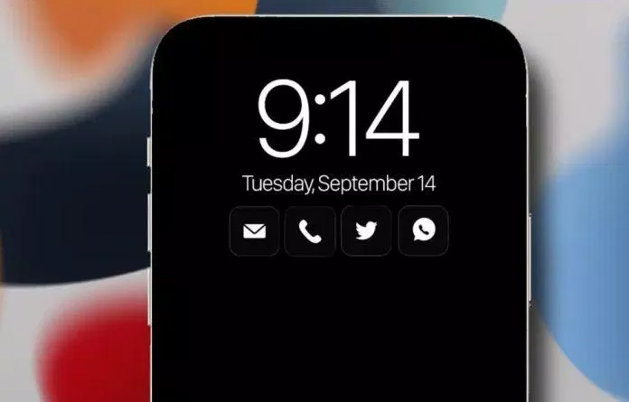 Màn hình luôn bật của iPhone 14 sẽ như thế này chăng? (Ảnh: Internet).