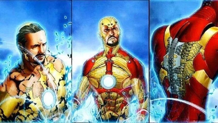 Bộ giáp ngay bên trong cơ thể Tony Stark (Nguồn: Internet)