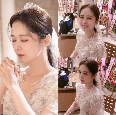 Ảnh cưới đẹp của Jang Na Ra (Ảnh: Internet)