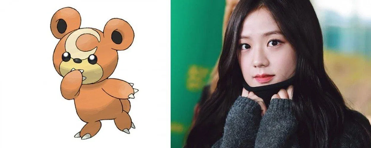 Jisoo (BLACKPINK) người nổi tiếng Hàn Quốc giống với Pokemon. (Nguồn: Internet)