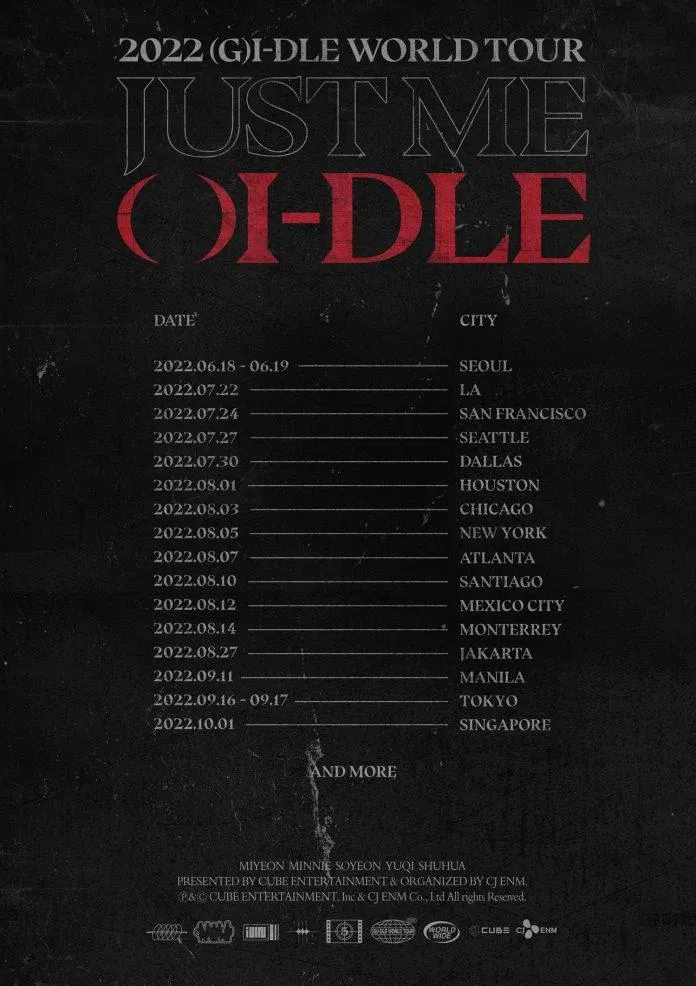 "JUST ME ()I-DLE" - (G)I-DLE