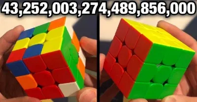 Khối rubik đúng là thần kỳ (Nguồn: Internet) Khối rubik đúng là thần kỳ (Nguồn: Internet)