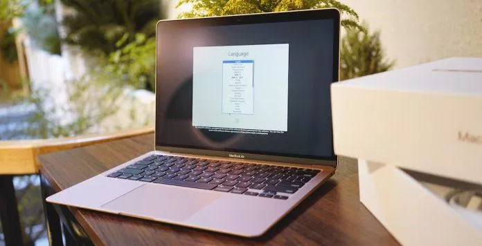Laptop MacBook Air 2020 (Ảnh: Internet).