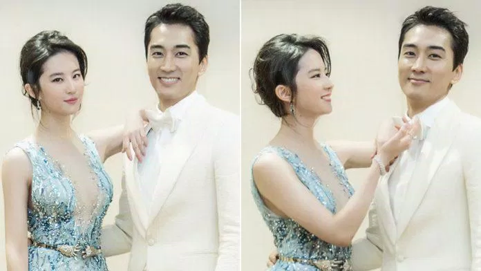 Lưu Diệc Phi và Song Seung Hun đang hẹn hò.  (Ảnh: Internet)