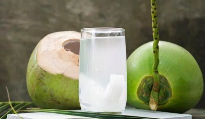 Nước dừa chứa nhiều khoáng chất tự nhiên (Ảnh: Internet).