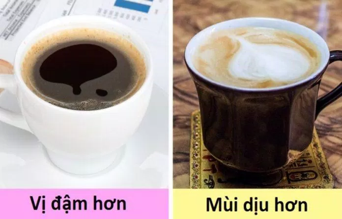 Hương vị của cà phê không thực sự thay đổi đâu nhé (Ảnh: Internet)