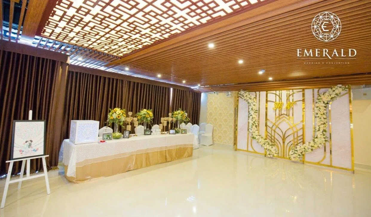 Khu vực đón khách của tiệc cưới. (Ảnh: Internet)