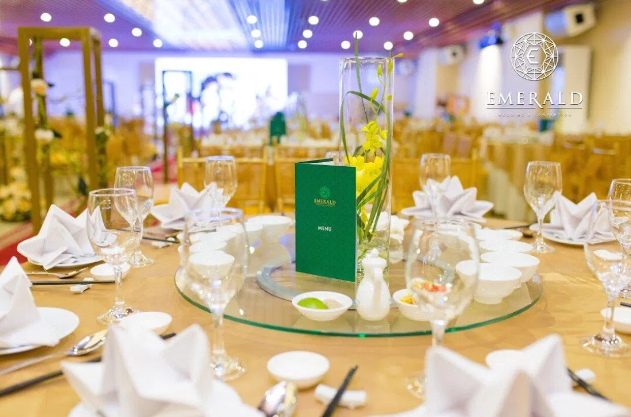 Sảnh đãi tiệc của trung tâm. (Ảnh: Internet)