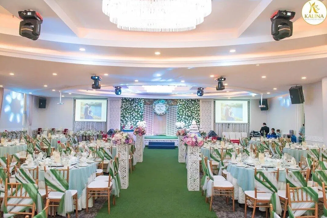 Sảnh của trung tâm tiệc cưới. (Ảnh: Internet)