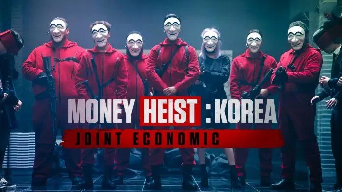 Poster cho phim Money Heist: Korea - Phi vụ triệu đô: Korea - The Common Economic Area.  (Ảnh: Internet)