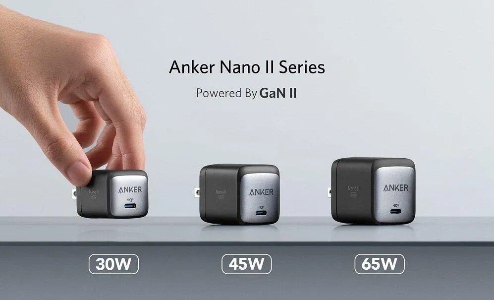 Bộ sạc Anker Nano II (Ảnh: Internet). Bộ sạc Anker Nano II (Ảnh: Internet).
