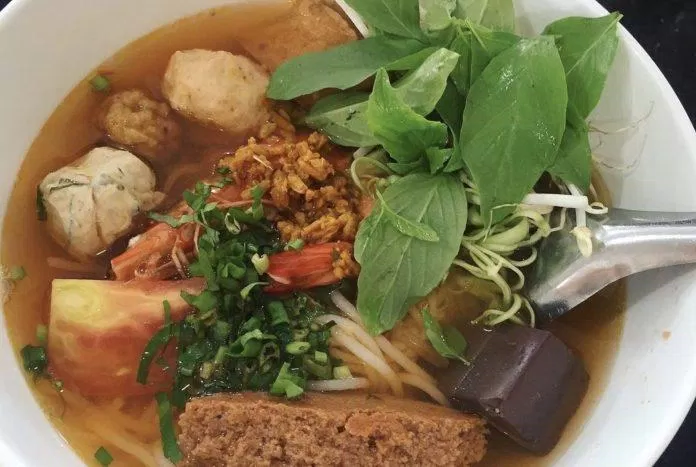 Các món ăn tại Quán ăn ngon Bún riêu tôm Thuận Phúc Vũng Tàu (Ảnh Internet)