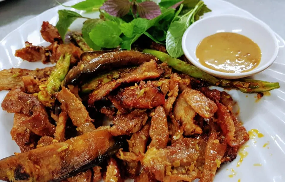 Quán ăn Hải mập. (Ảnh: Inte