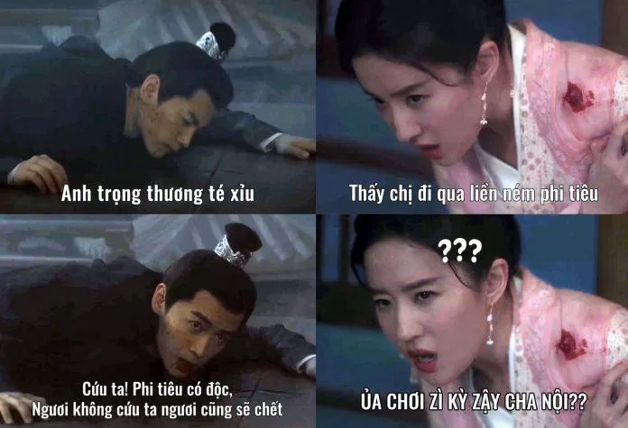 The peak of Co Thien Pham's cheating.  (Photo: Internet)