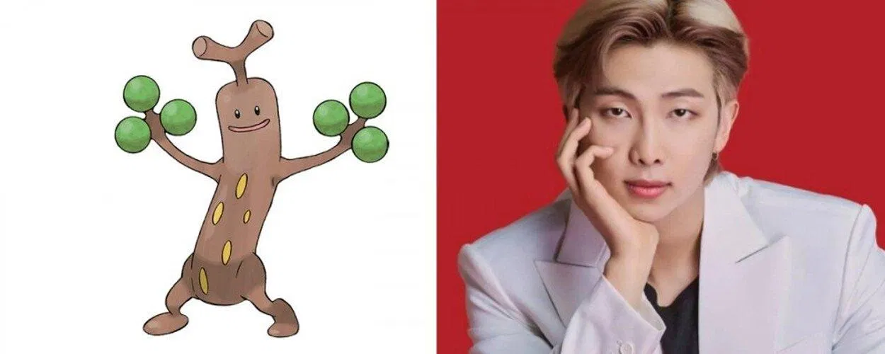 RM (BTS) người nổi tiếng Hàn Quốc giống với Pokemon. (Nguồn: Internet)