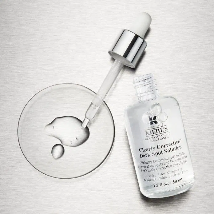 Review serum Kiehls Clearly Corrective Dark Spot Solution: Giải pháp cho làn da thâm sạm chống lão hoá Citric Acid dịu nhẹ dưỡng da trắng sáng glycerin Làm mờ thâm nám làm sáng da lành tính mỹ phẩm Salicylic Acid serum Kiehl s Clearly Corrective Dark Spot Solution tẩy tế bào chết thâm sạm