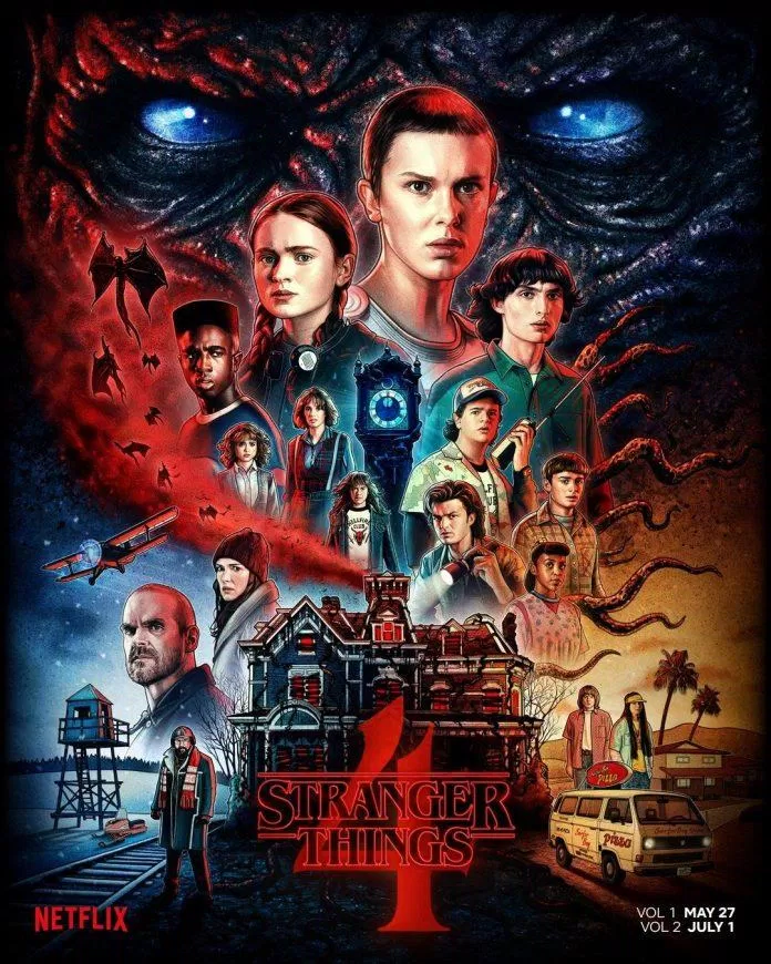 Stranger Things mùa 4 tạo nên cơn sốt (Ảnh: Internet)