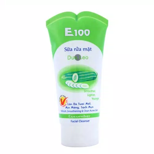 Sữa rửa mặt dưa leo E100. (Ảnh: internet)