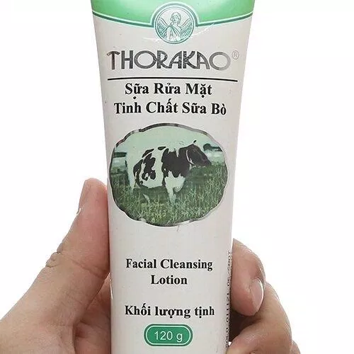Sữa rửa mặt sữa bò Thorakao. (Ảnh: internet)