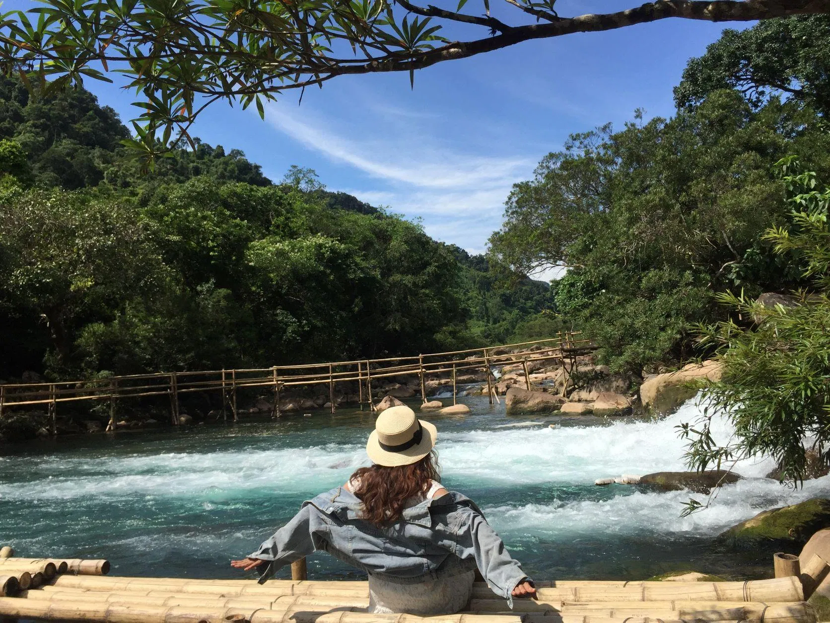 Vẻ đẹp của Suối Mooc. (Ảnh: Kim Cúc) Vẻ đẹp của Suối Mooc. (Ảnh: Kim Cúc)