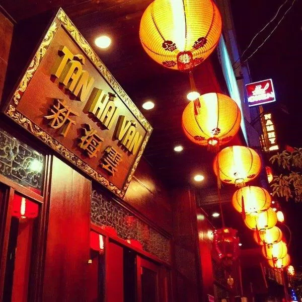 Tân Hải Vân là một nhà hàng mang đậ mphong cách Trung hoa (Nguồn: Internet)