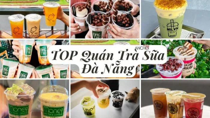 TOP quán trà sữa tại Đà Nẵng (nguồn: BlogAnChoi)
