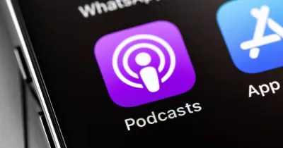 Ứng dụng Podcasts trên iPhone (Ảnh: Internet). Ứng dụng Podcasts trên iPhone (Ảnh: Internet).
