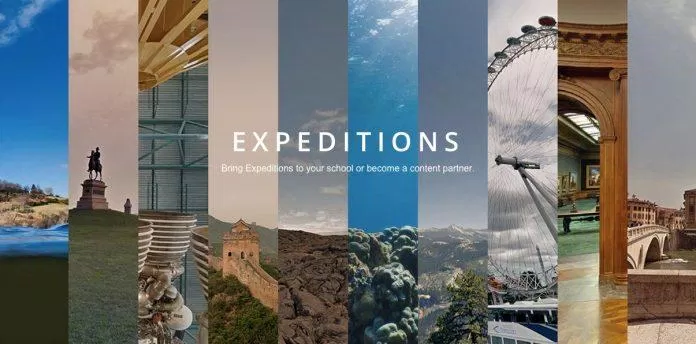 Ứng dụng ExpeditionsPro VR Tours (Ảnh: Internet).
