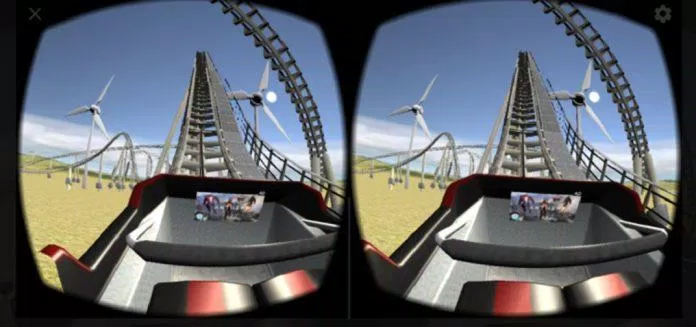 Ứng dụng VR Thrills: Roller Coaster 360 (Ảnh: Internet).