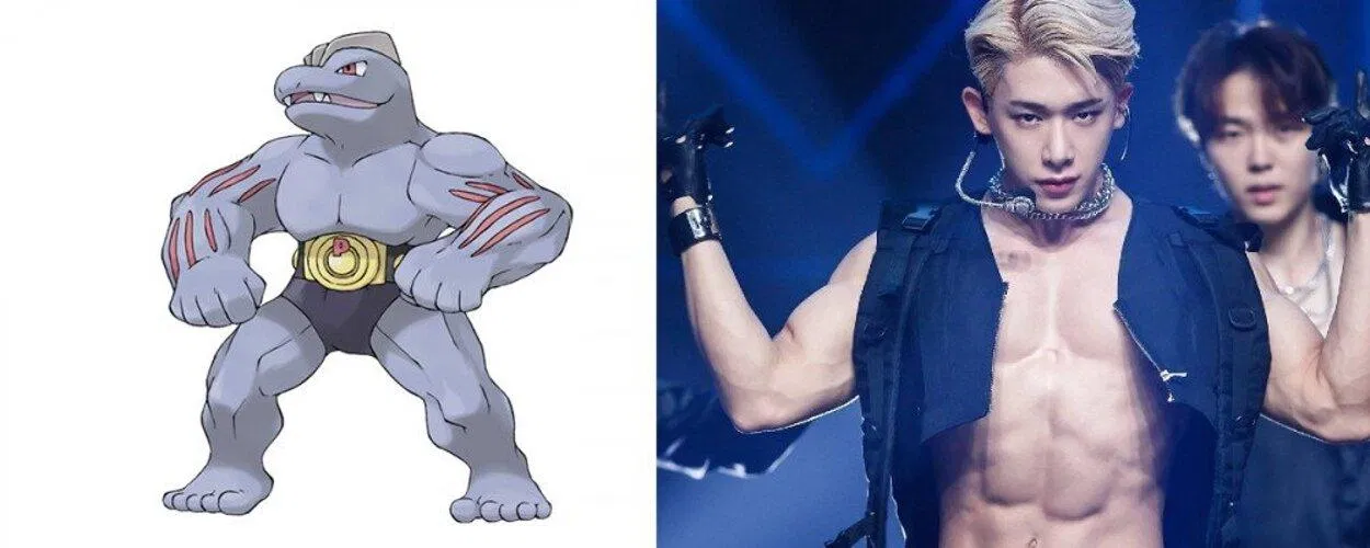 Wonho người nổi tiếng Hàn Quốc giống với Pokemon. (Nguồn: Internet)
