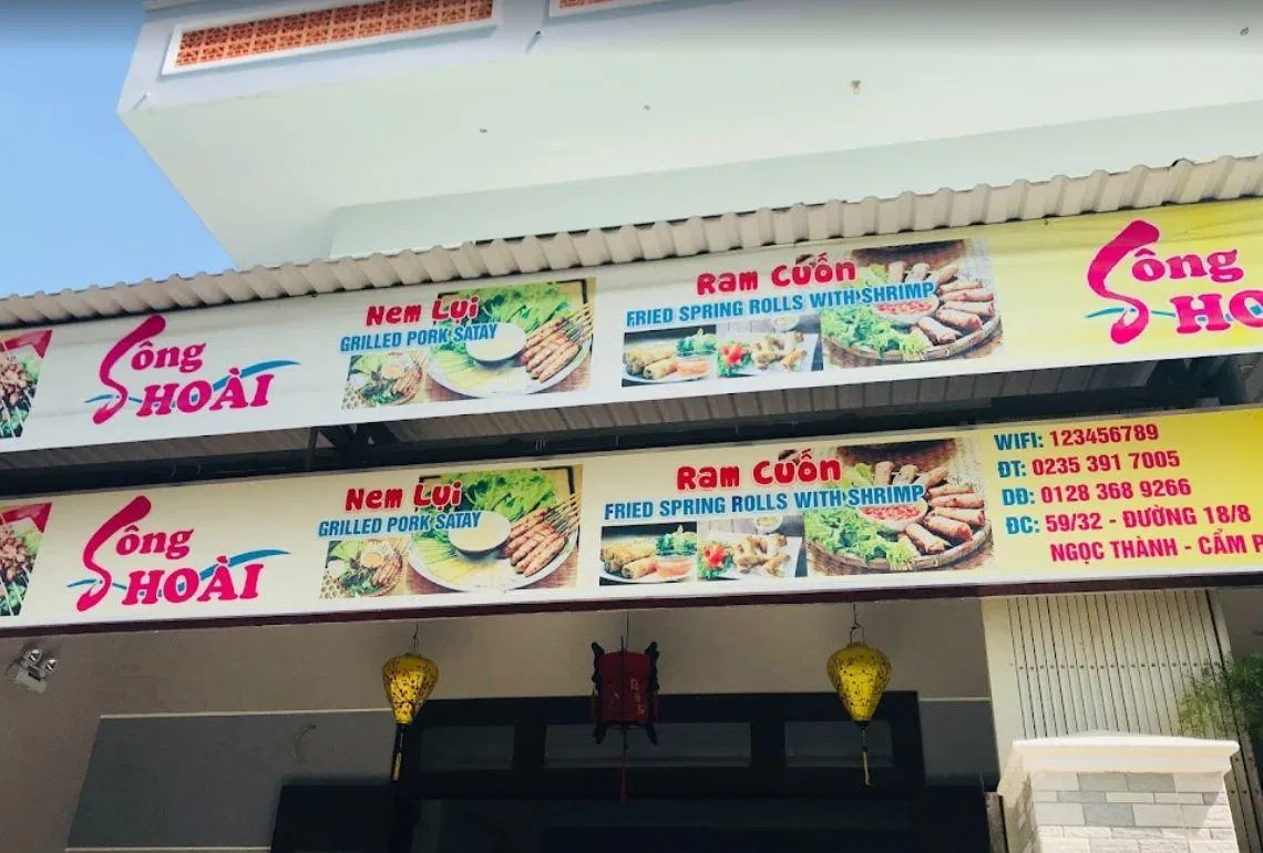 Bánh xèo Sông Hoài - Cô Anh (Nguồn: Internet).