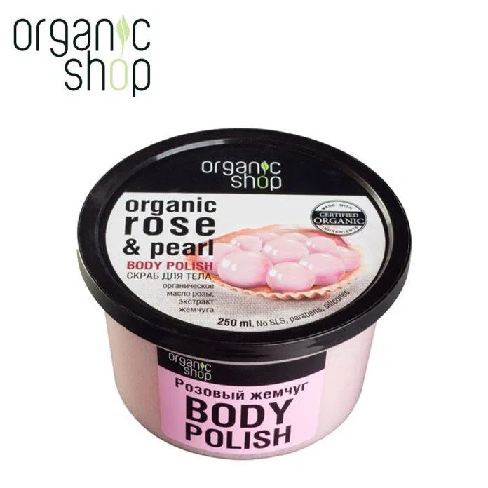 Organic Rose & Pearl Body Polish (Nguồn: Internet) Organic Rose & Pearl Body Polish (Nguồn: Internet)