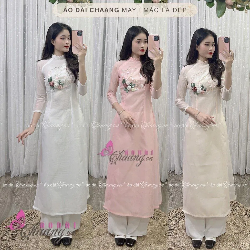Nếu bạn mua tìm những chiếc áo dài với giá thành rẻ thì Áo dài Changg là lựa chọn hoàn hảo. Nguồn: internet
