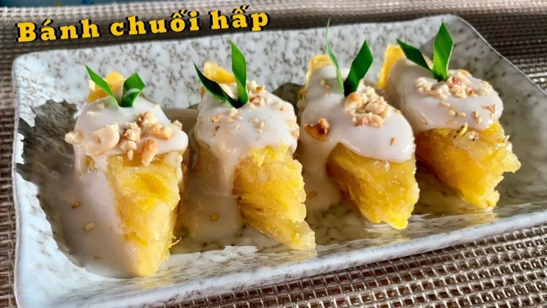 Bánh chuối hấp (Ảnh: Internet)