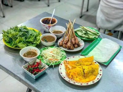 Bánh xèo bà Dưỡng nức tiếng Đà Nẵng (Nguồn: Internet)