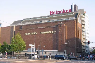 Nhà máy bia Heineken ở Amsterdam (Nguồn: Internet) Nhà máy bia Heineken ở Amsterdam (Nguồn: Internet)