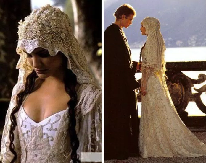 Váy cưới trong Star Wars (Ảnh: Internet)
