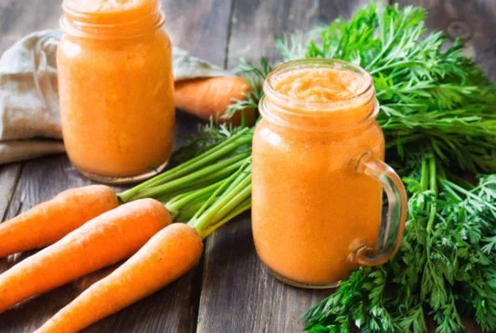 Trong cà rốt có chứa nhiều chất xơ hỗ trợ hệ tiêu hóa khỏe mạnh (Ảnh: Internet)