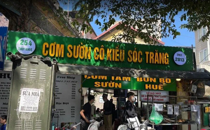 Cơm Tấm Cô Kiều Sóc Trăng (Ảnh: Internet)