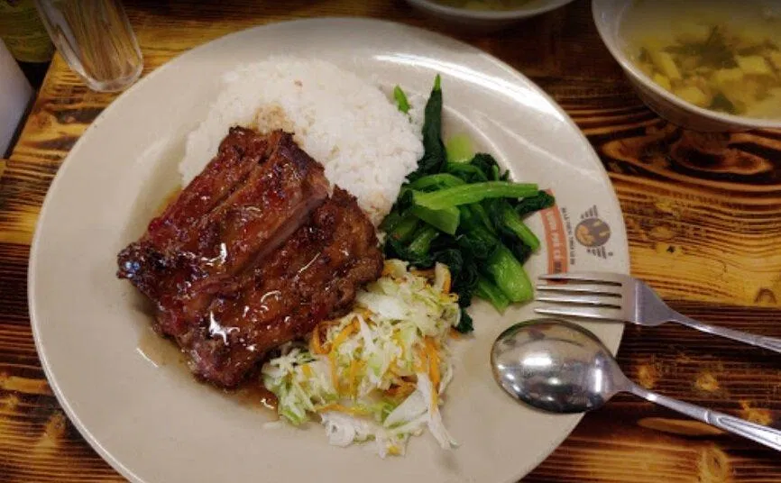 Cơm sườn phố cổ BBQ (Ảnh: Internet)