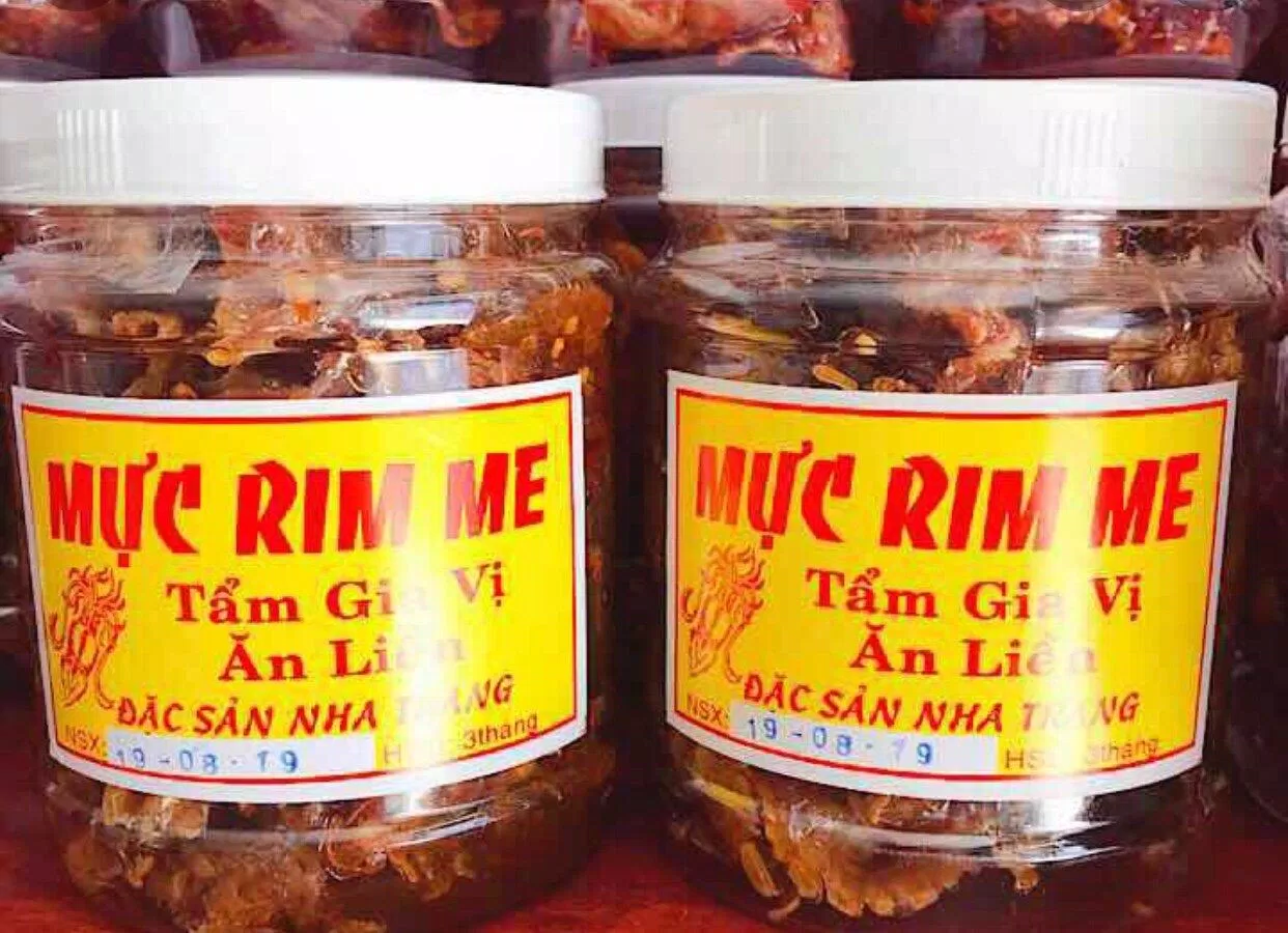 Đặc sản mực rim me của Nha Trang. (Ảnh: Internet)