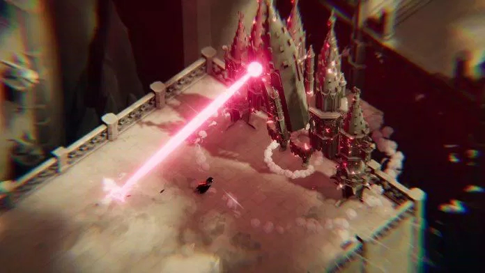 Đồ họa đơn giản nhưng cuốn hút là điểm mạnh của Death's Door (Nguồn: Internet) 10 tựa game souls-like hay không thể bỏ lỡ dành cho các gamer ashen blasphemous dark soul death s door ender lilies game Hollow Knight grime mortal shell salt and sanctuary souls like the surge thông tin Top 10 tunic