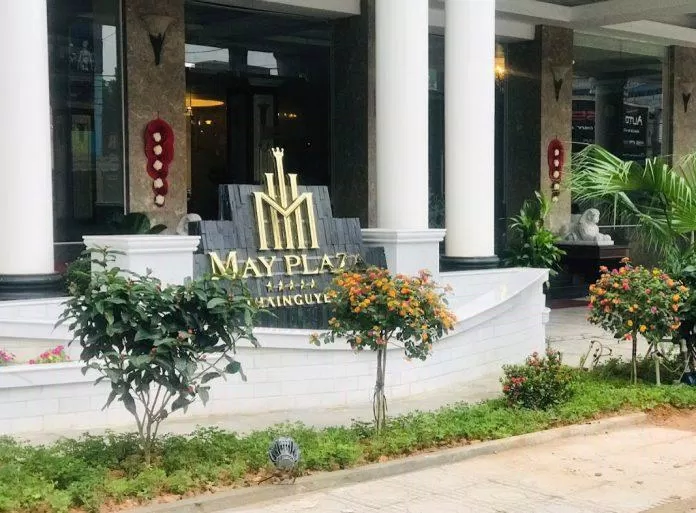Không gian bên ngoài của khách sạn. (Ảnh: Internet)