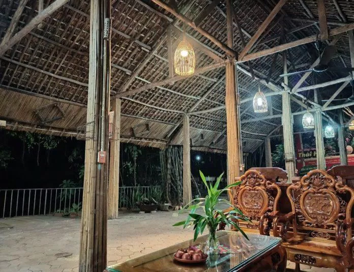 Nội thất của nhà sàn. (Ảnh: Internet)