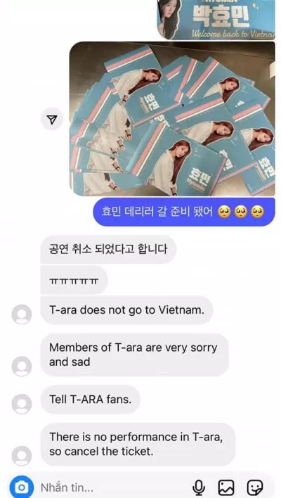 Fansite Hàn chia sẻ thông tin đến người hâm mộ Việt Nam (Ảnh: Internet)