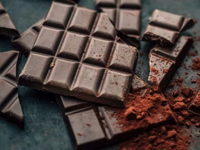 Sô cô la đen là món ăn vặt tốt cho người giảm cân nếu biết cách ăn đúng. (Nguồn: Internet)