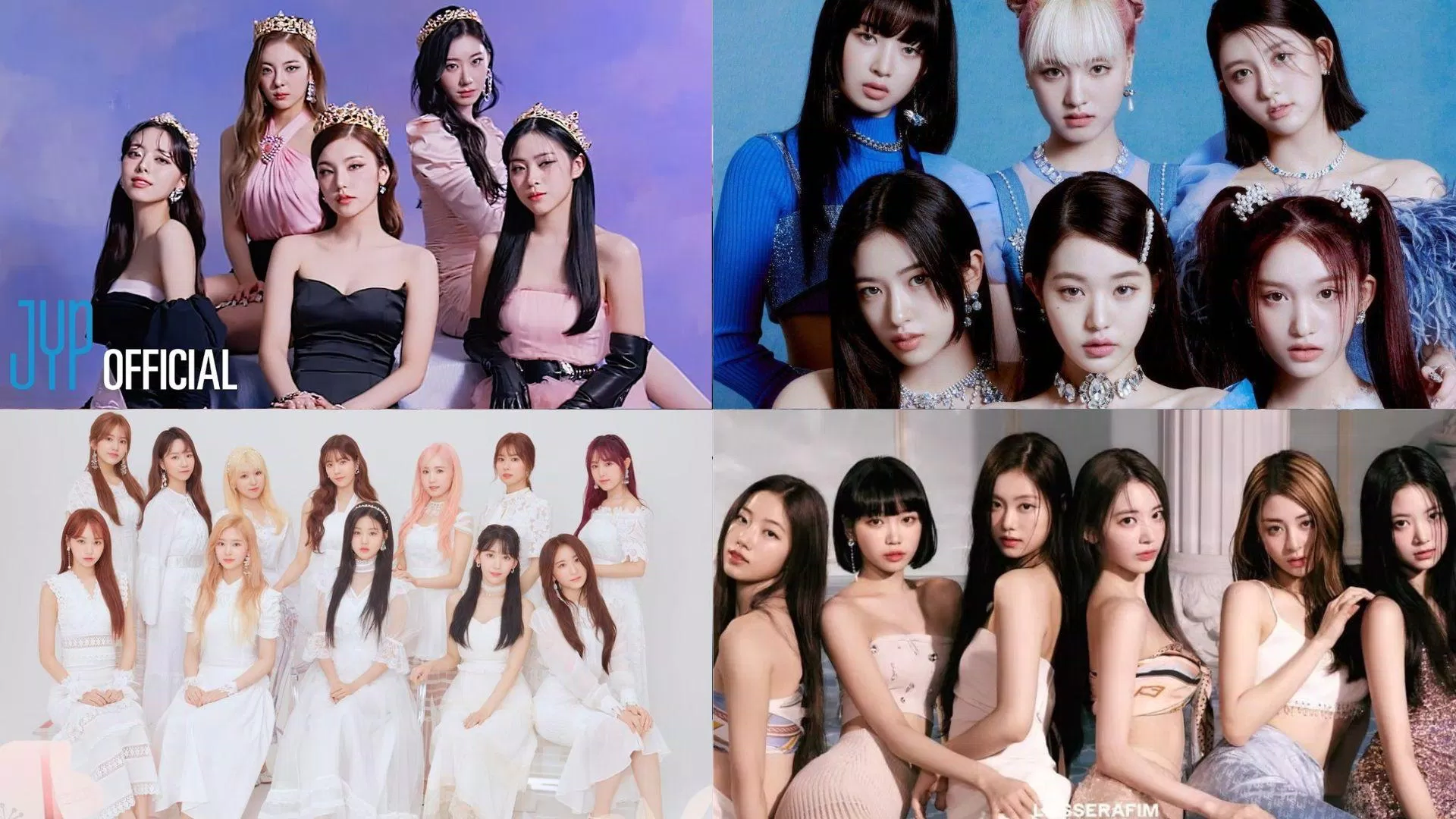 Các nhóm nhạc nữ KPOP Gen4 đã có năm 2022 rực rỡ. (Ảnh: Internet) Các nhóm nhạc nữ KPOP Gen4 đã có năm 2022 rực rỡ. (Ảnh: Internet)